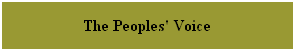 The Peoples' Voice